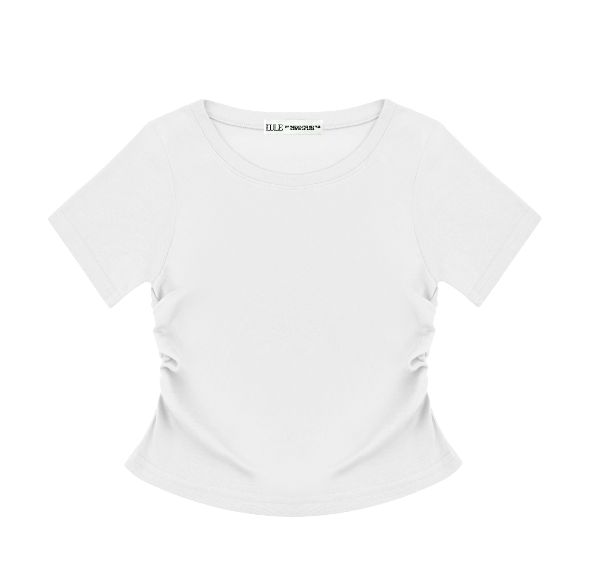 LULE O-Neck-Curve Basic Tee