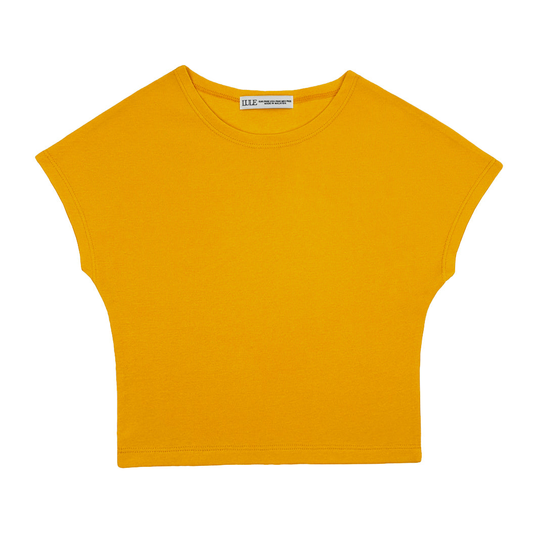 LULE CleanFit-Batwing Basic Tee Honey Yellow