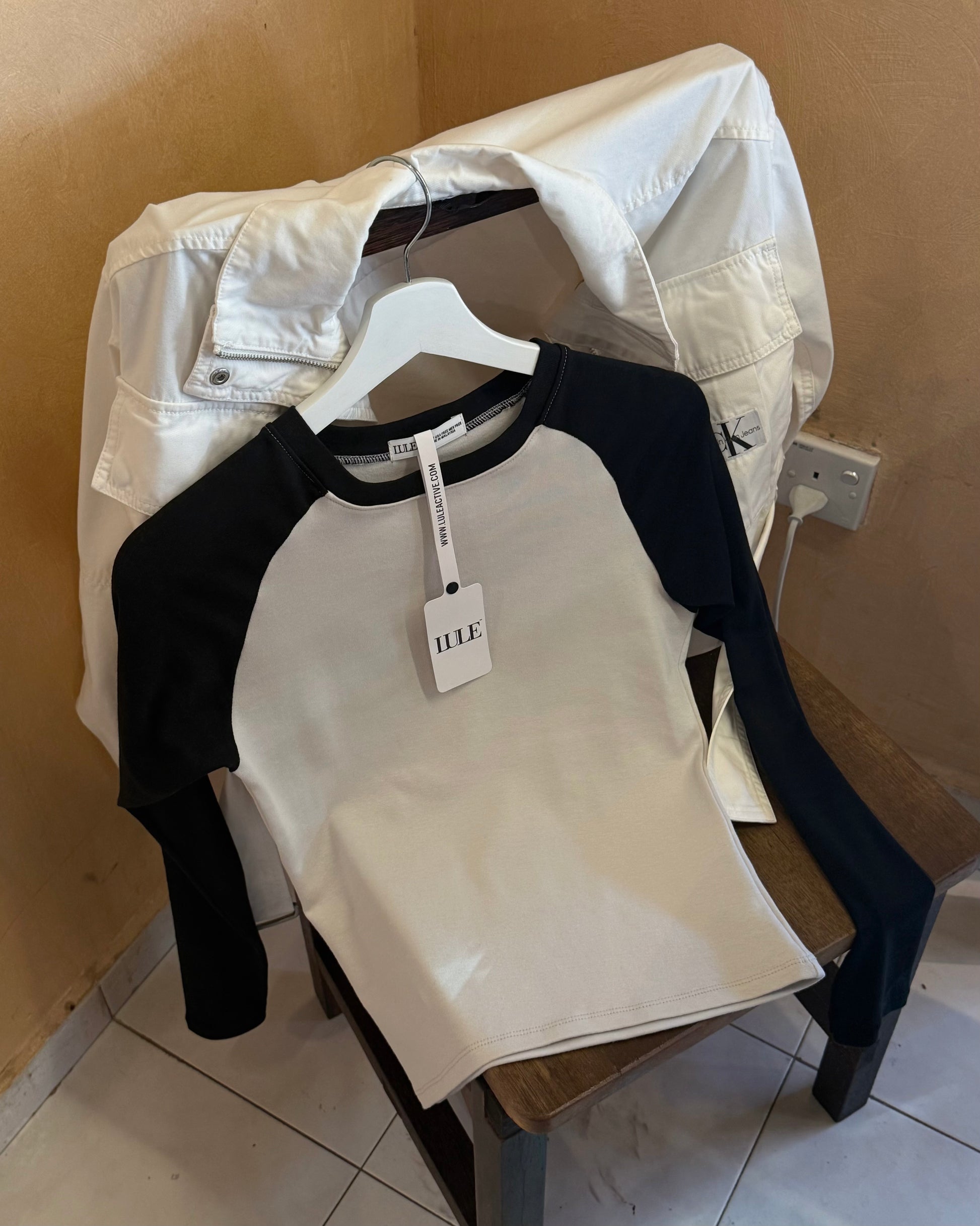 LULE Raglan-LongSleeve Basic Tops * LAST BATCH