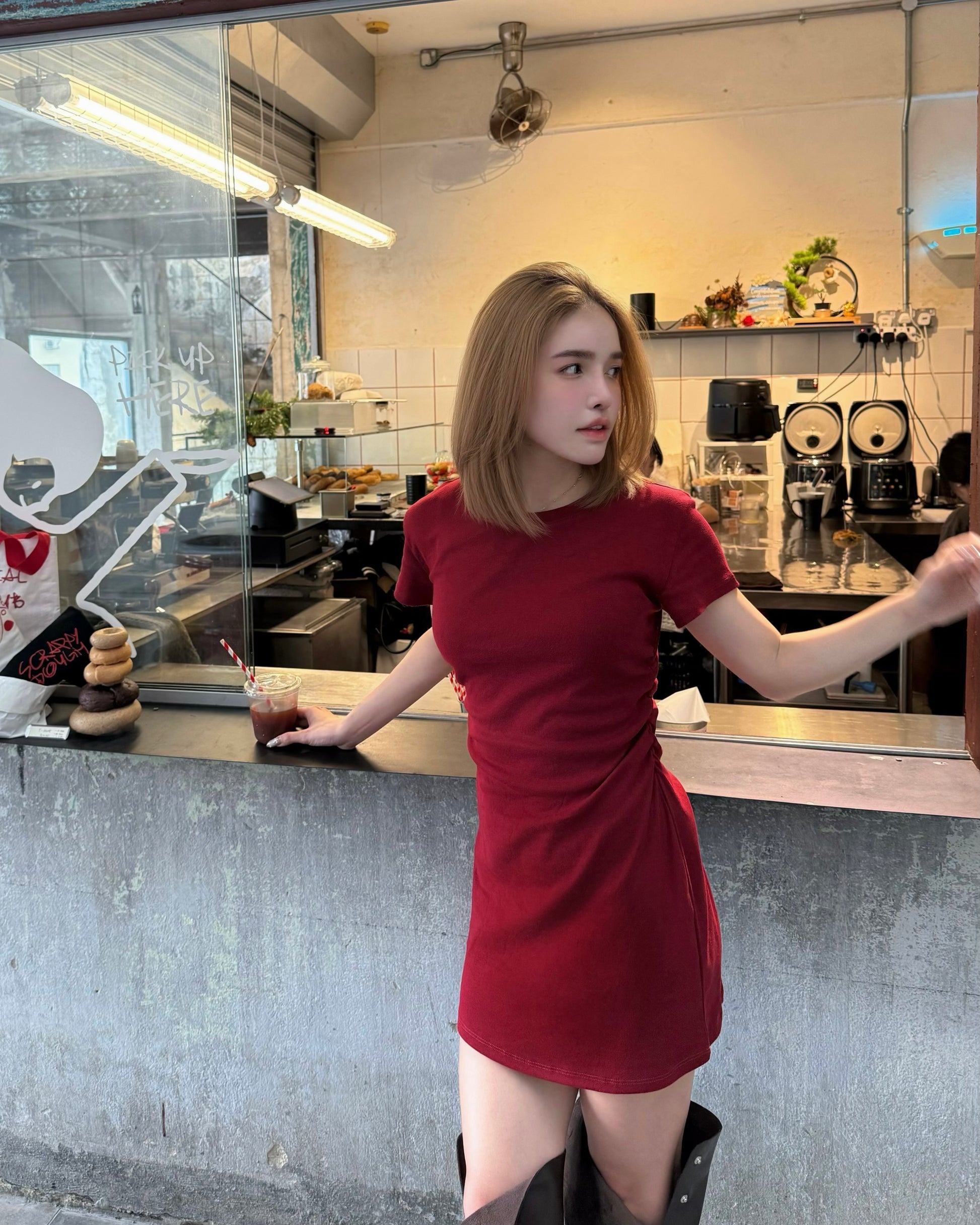 Get-LULE Skinny Tee Dress