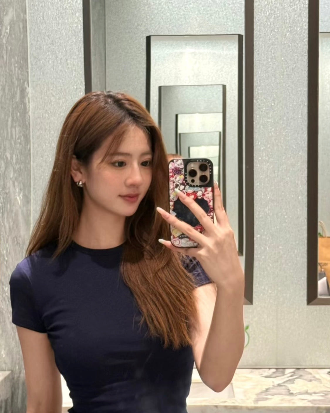 LULE Basic Skinny Curve Tops