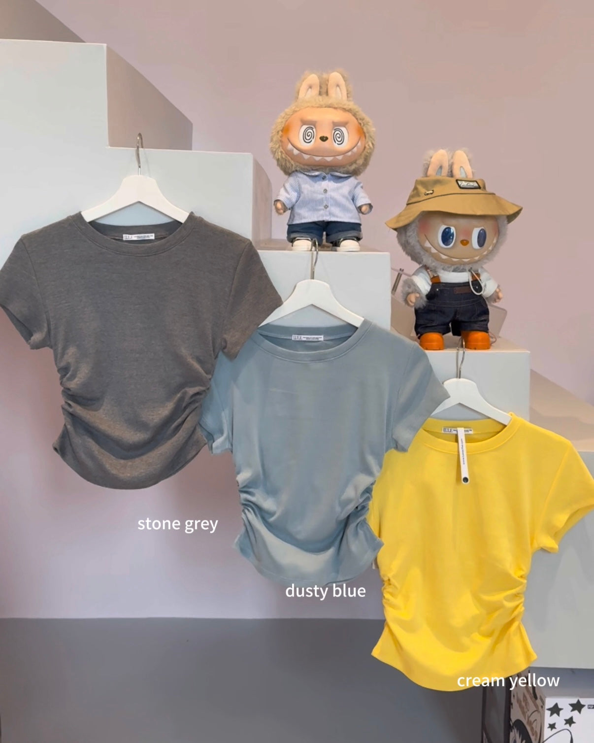 LULE Basic Skinny-Curve Tops