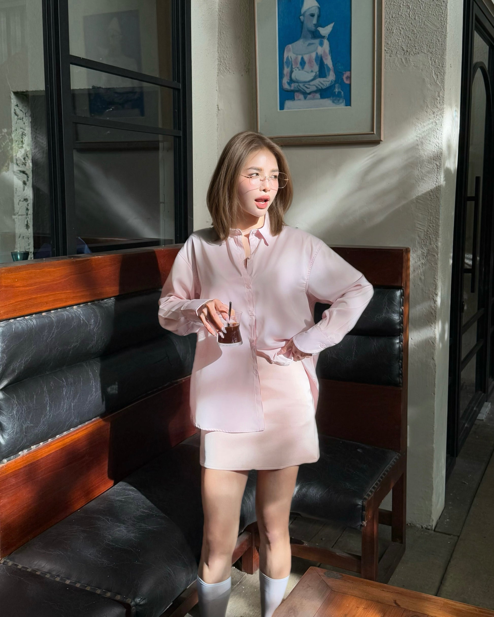 A Premium-grade 300GSM Blouse Shirt * FREE SIZE 补货