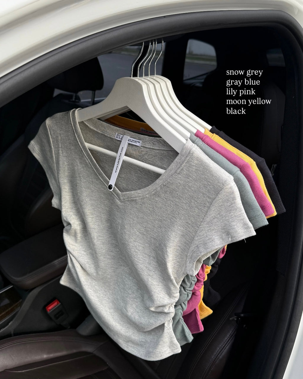 Get-LULE Basic SlimCurve V-neck 2.0