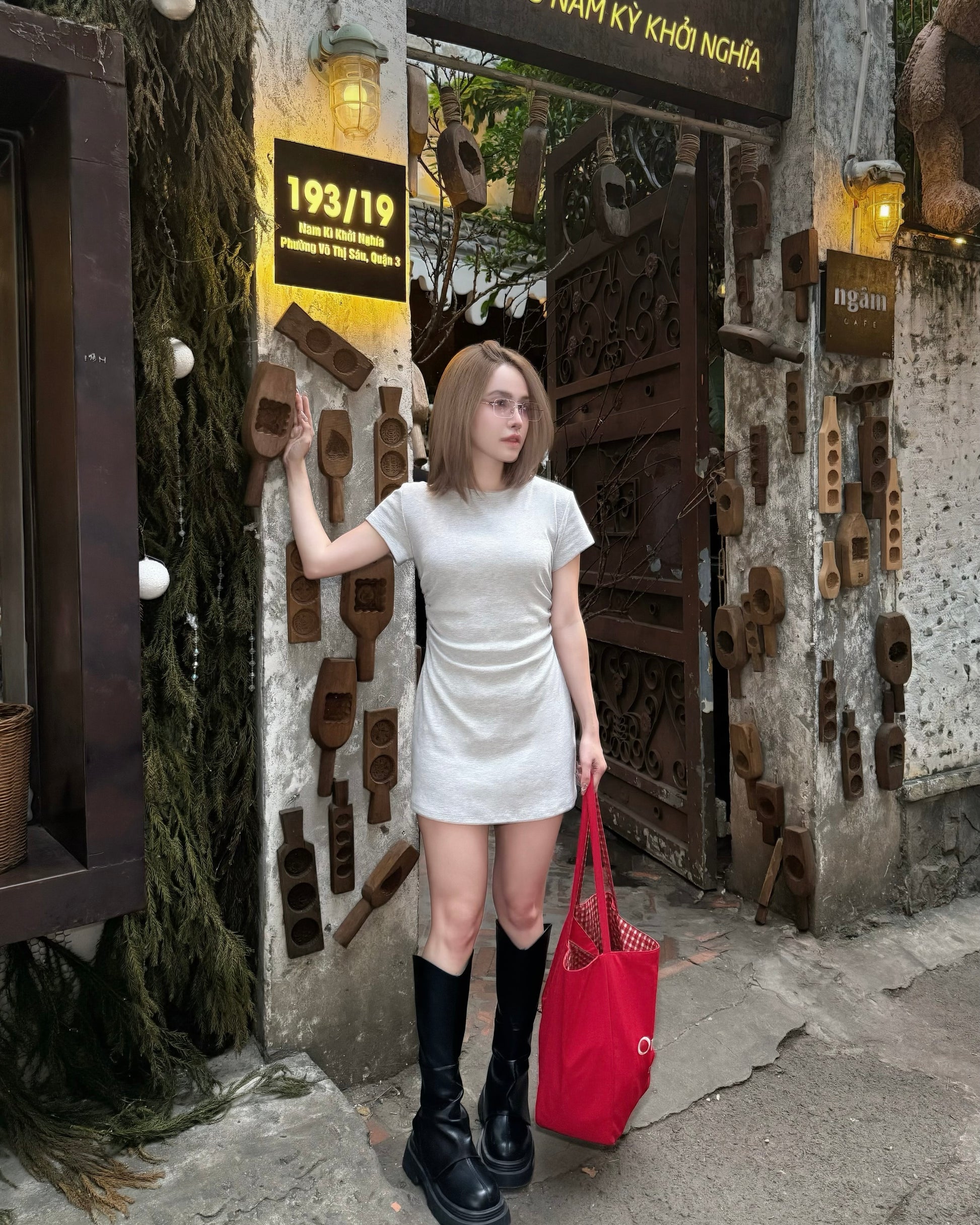 Get-LULE Skinny Tee Dress