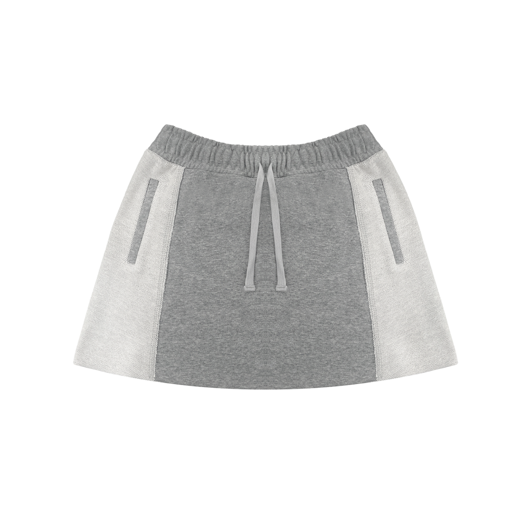 LULE French Terry High-Waist Skirt