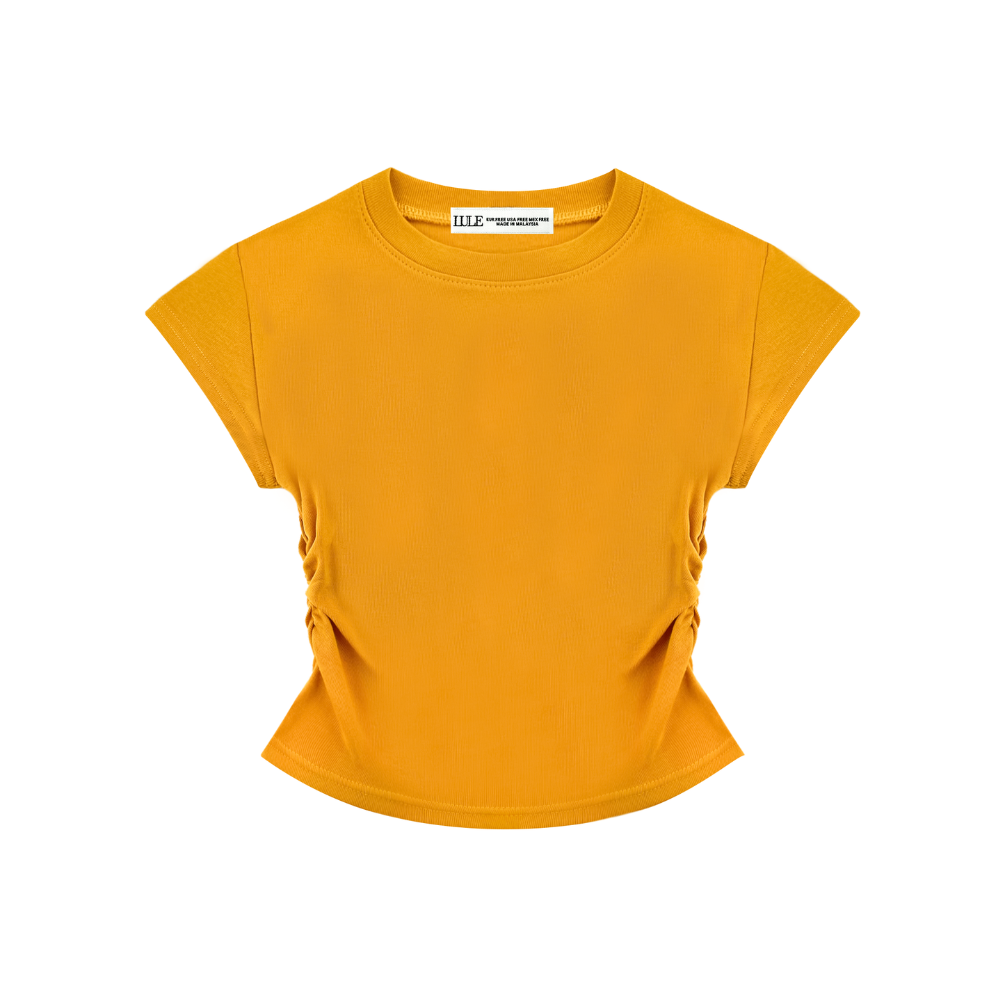 LULE CleanFit-SlimCurve Basic Tee Golden Yellow