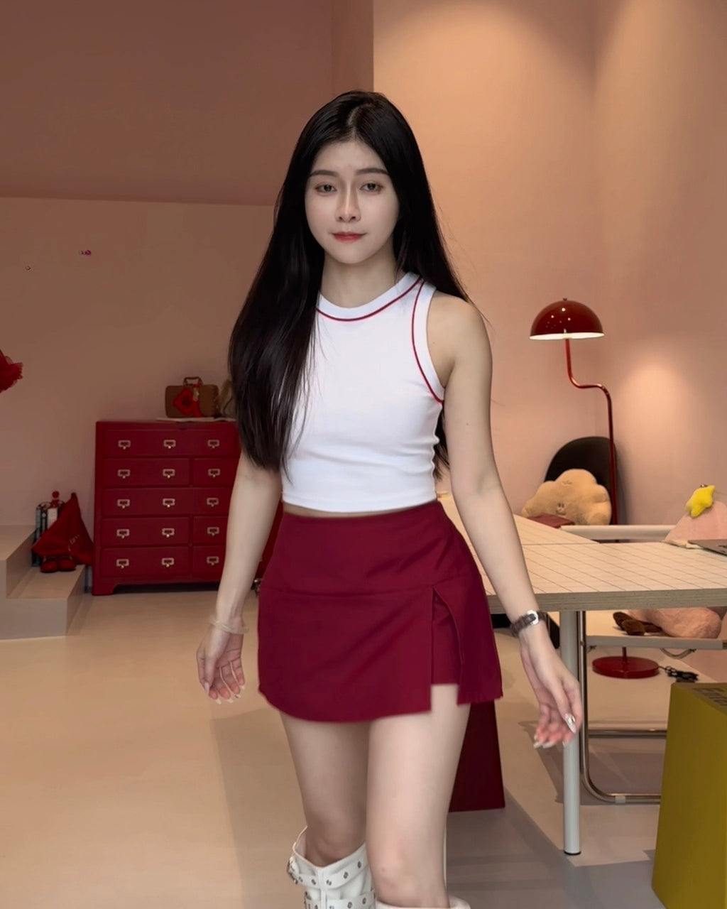 LULE Premium Mini-Skirt Pant