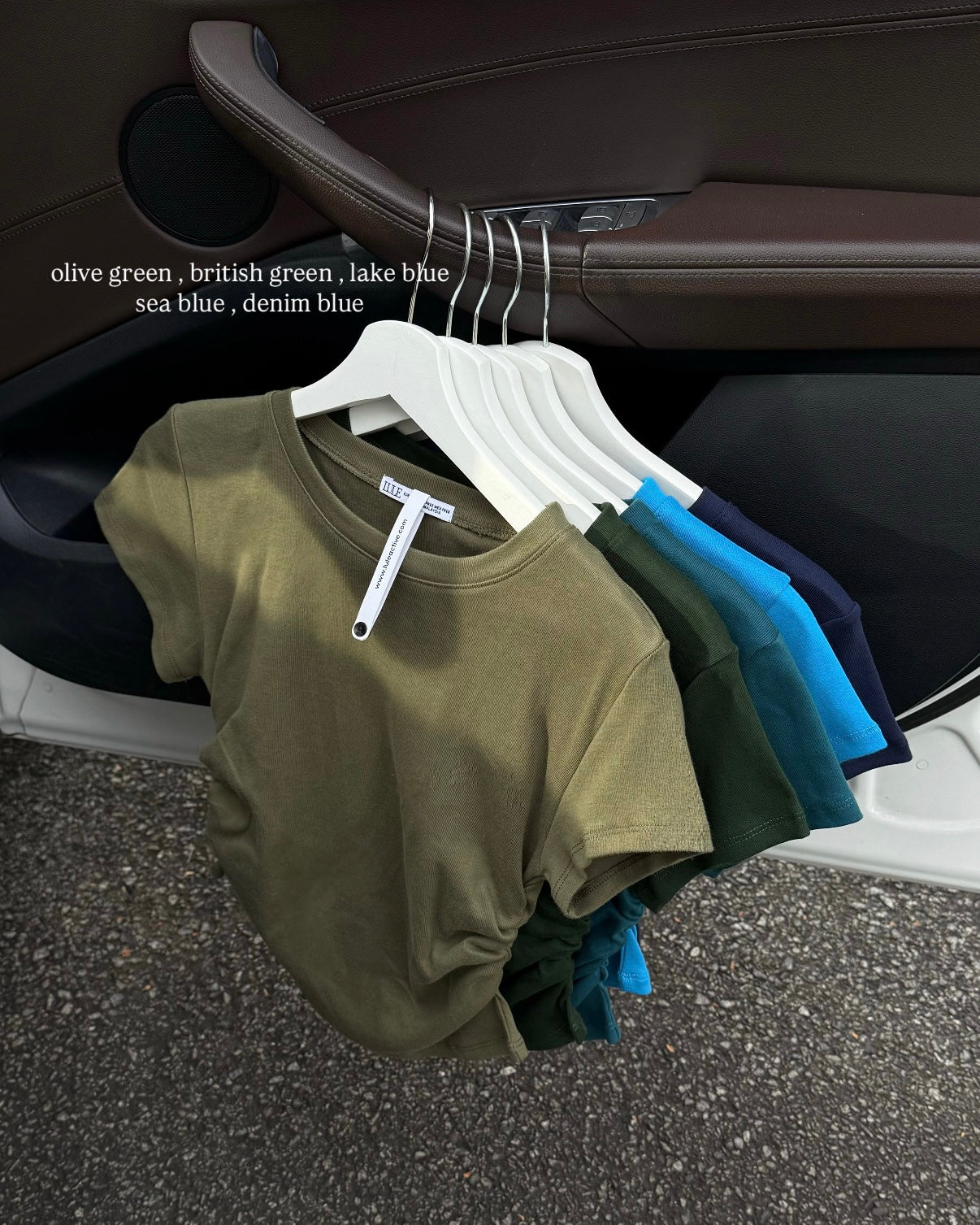 LULE Basic Skinny Curve Tops