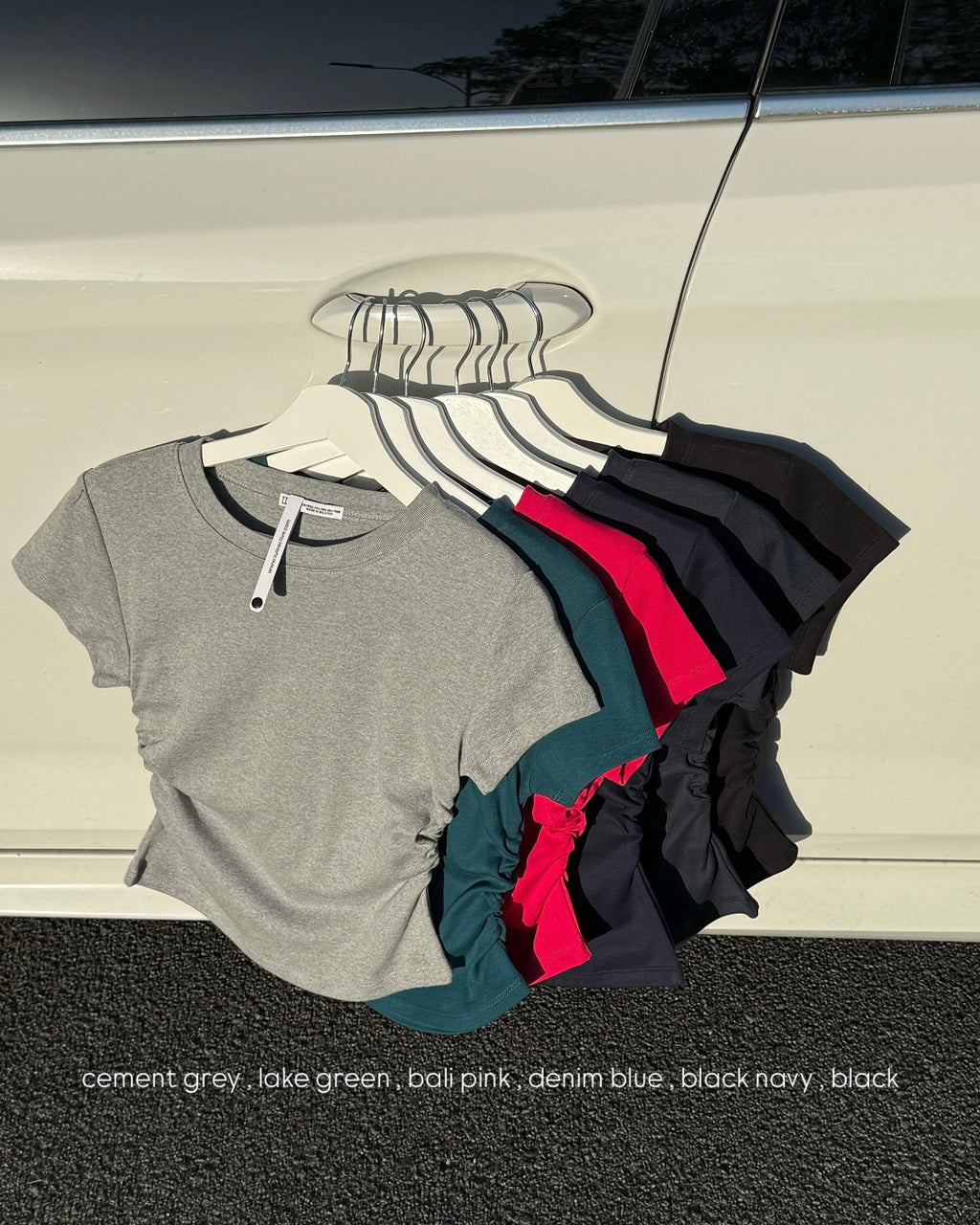 LULE Basic Skinny Curve Tops