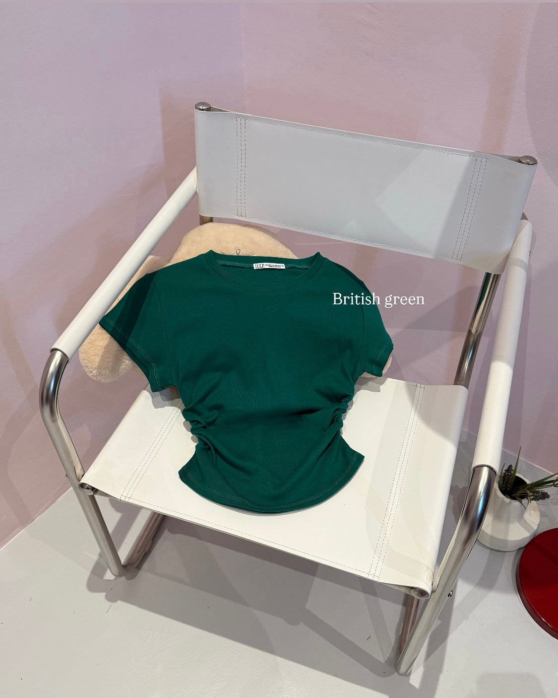LAST * LULE Skinny-Curve Basic Tops