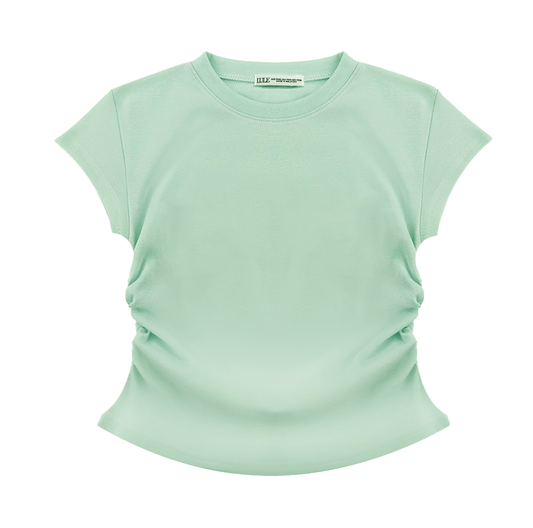 LULE CleanFit-SlimCurve Basic Tee Pistachio