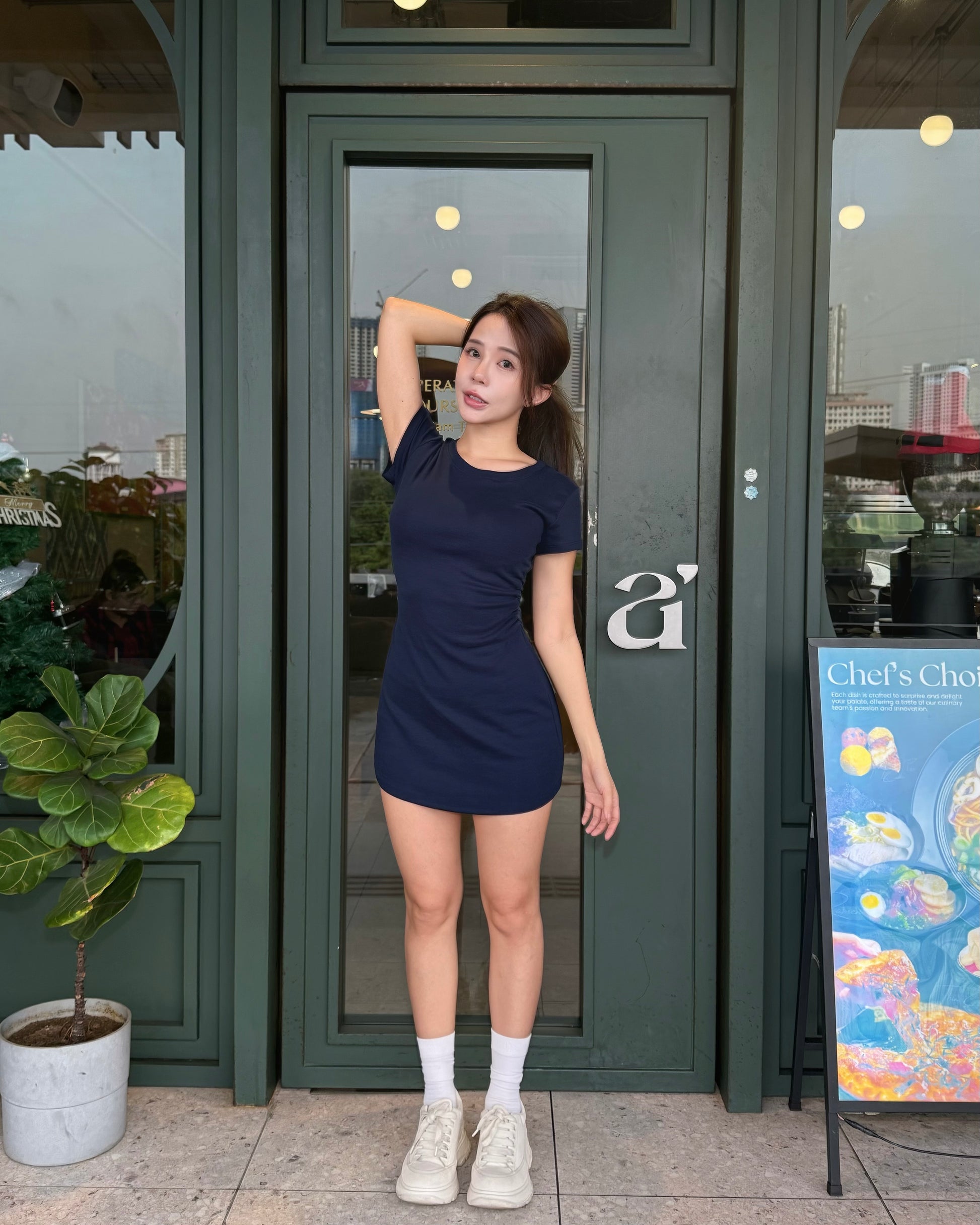 Get-LULE Skinny Tee Dress