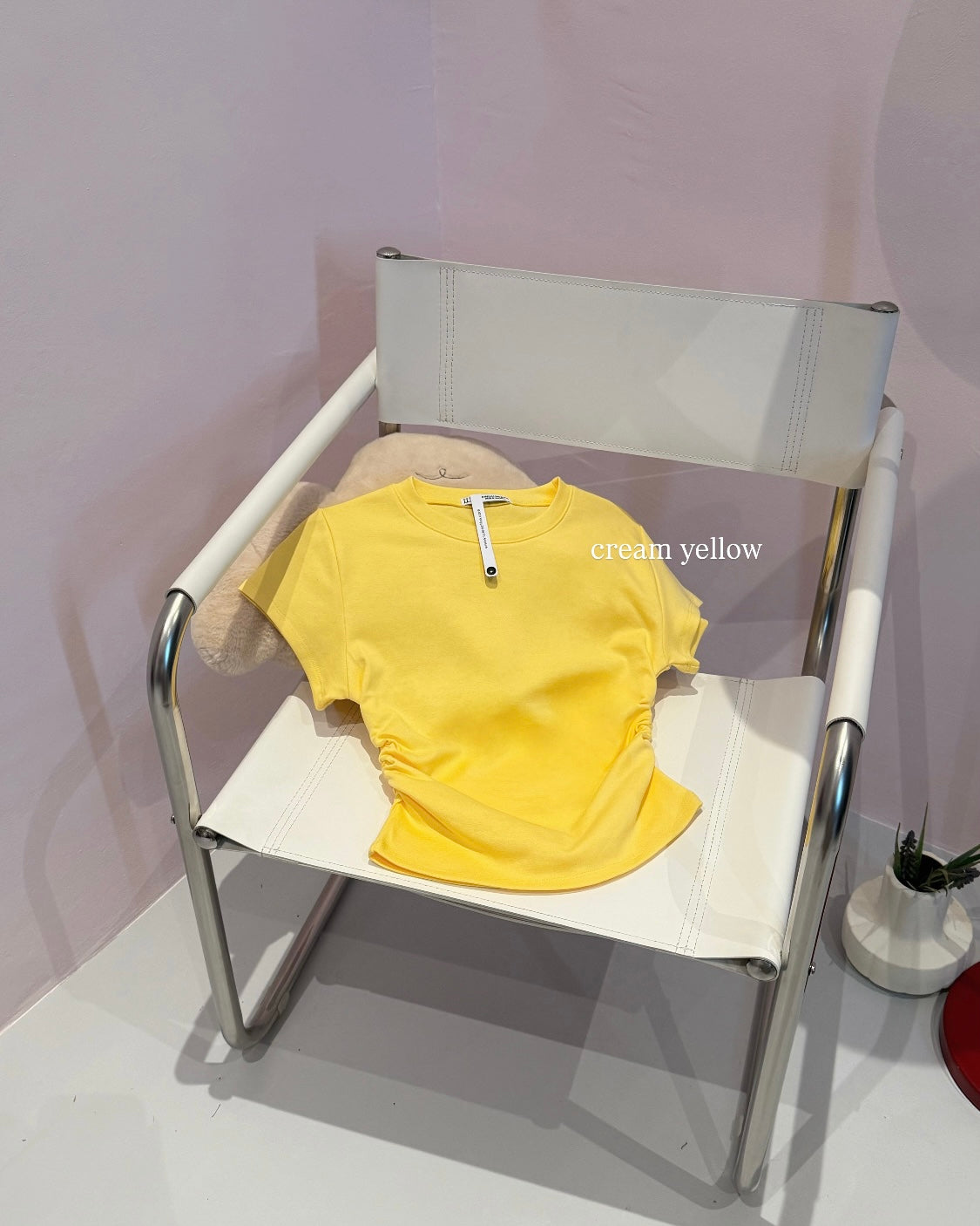 LAST * LULE Skinny-Curve Basic Tops