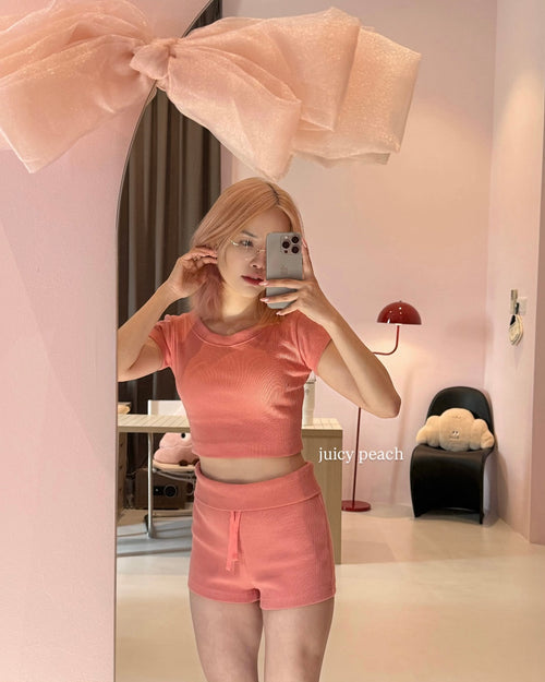 CK-cut Baby Crop-top Premium Knit