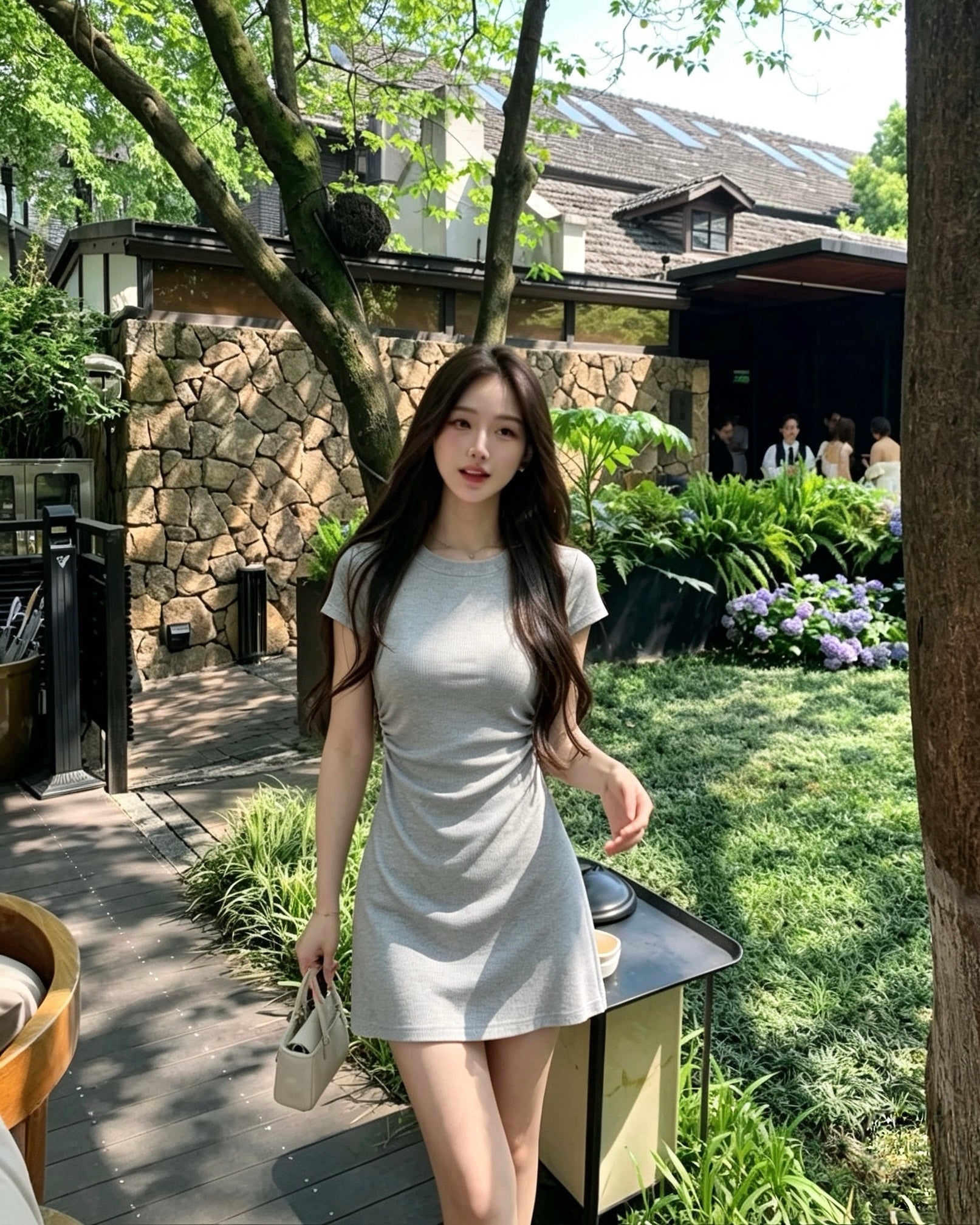 LULE CK-cut Premium Skinny Dress