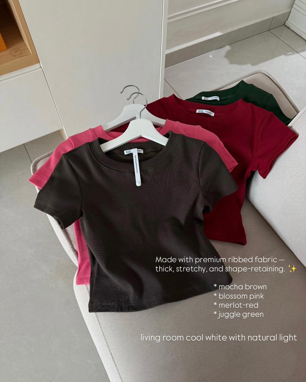 LULE CK RIB TEE { new picks }