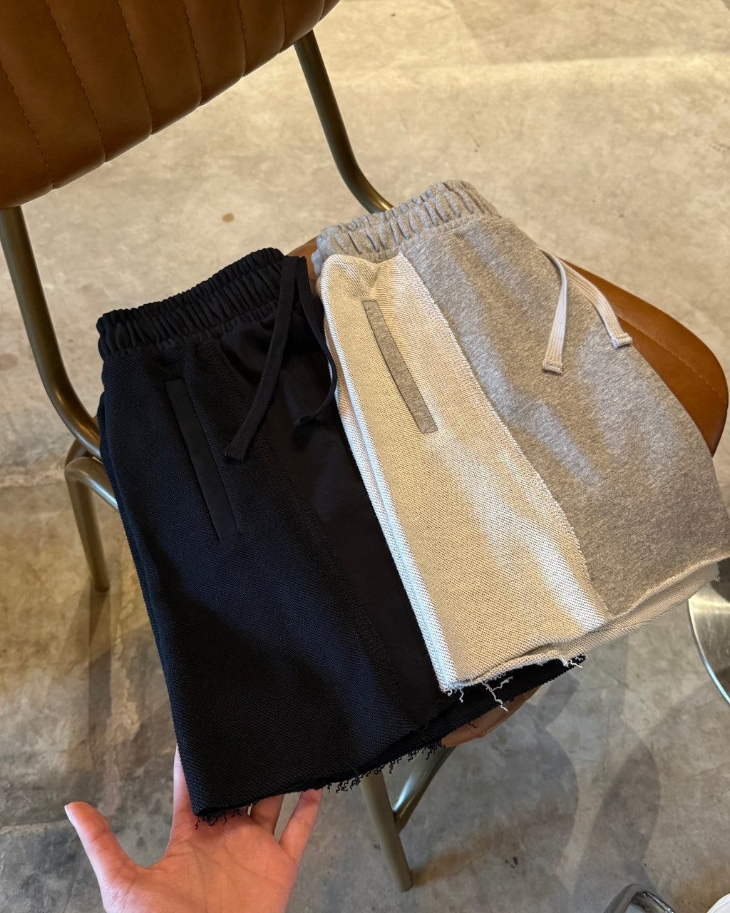 LULE French Terry High-Waist Skirt