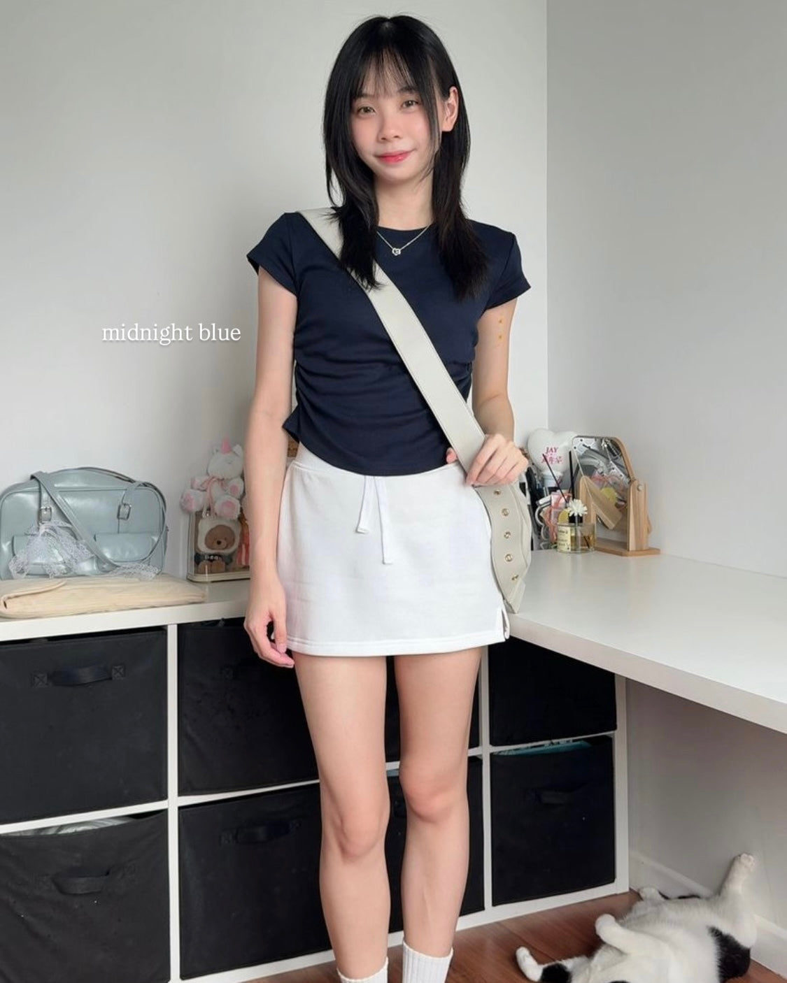 LULE Basic Skinny Curve Tops