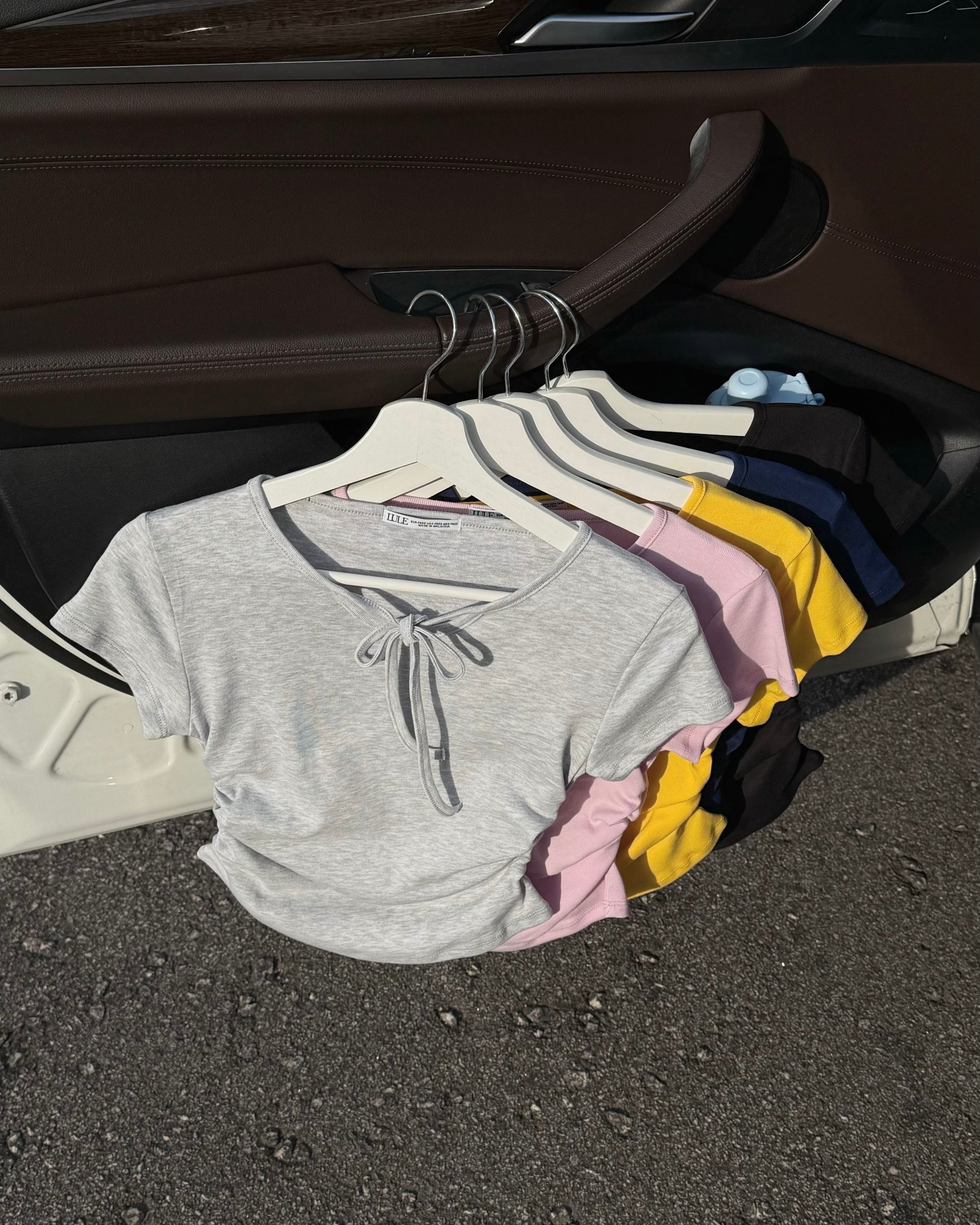 LULE Bow-knot Slimcurve Tee