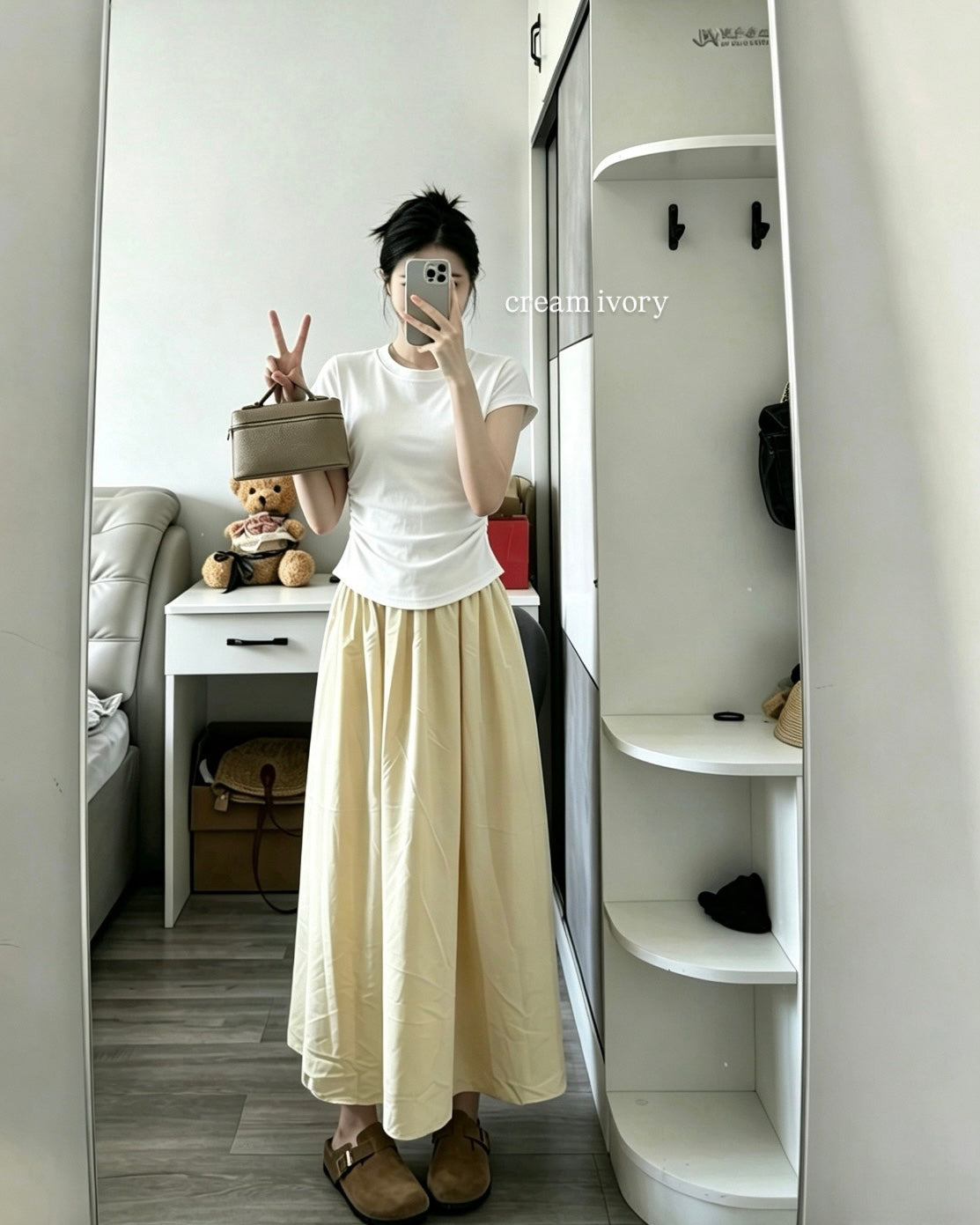 LULE Basic Skinny Curve Tops