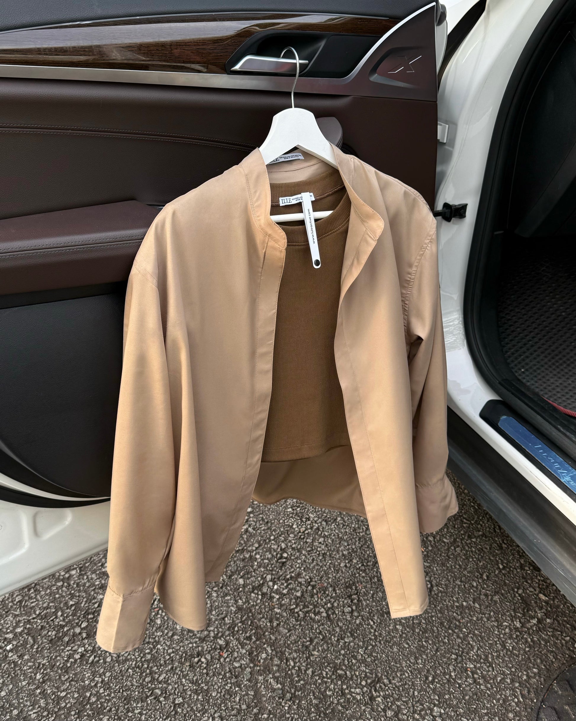 Get-LULE Summer Mandarin Collar Blouse