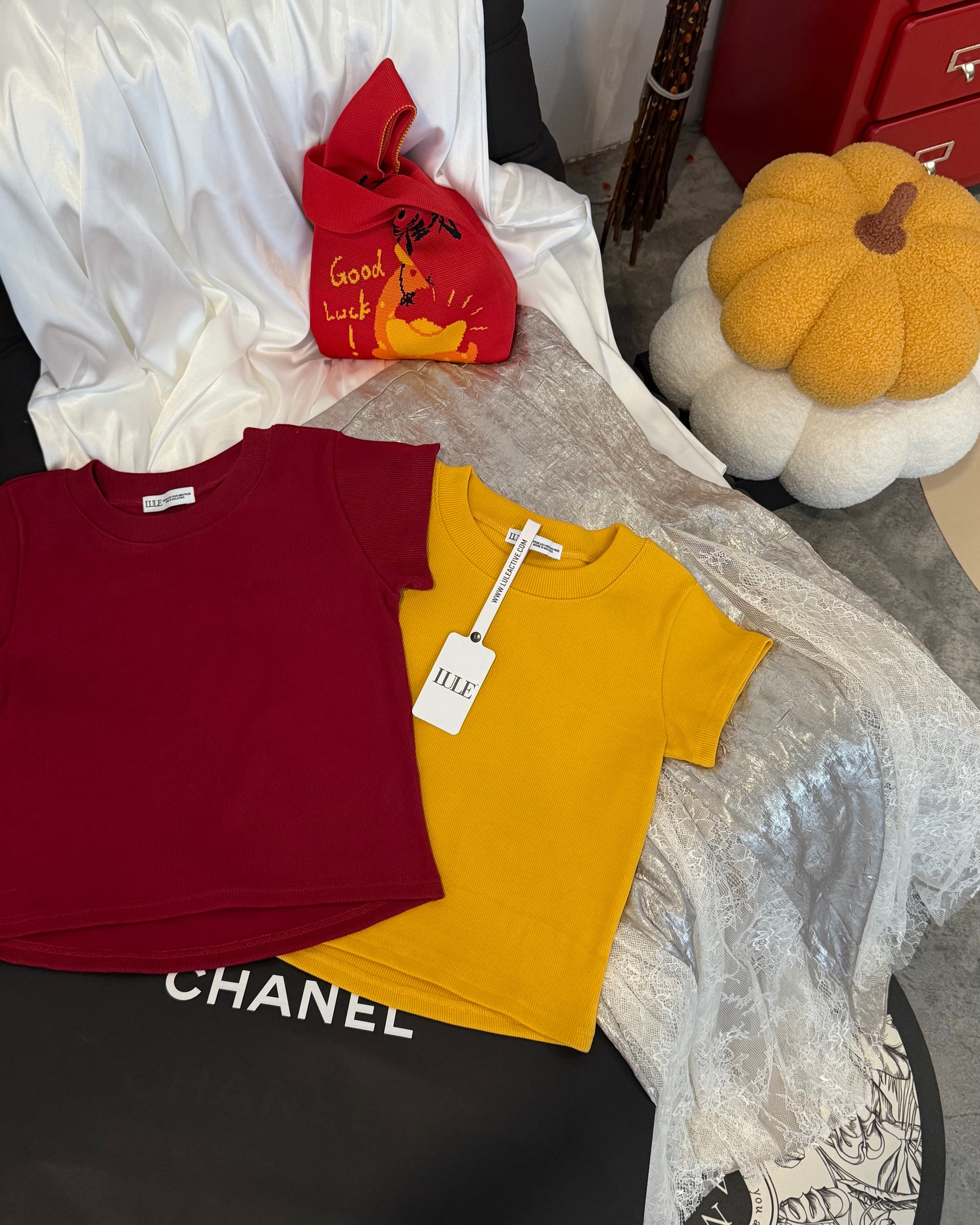 LULE CK Baby Fit Rib Knit Tee