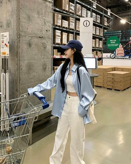 A Premium-grade 300GSM Blouse Shirt