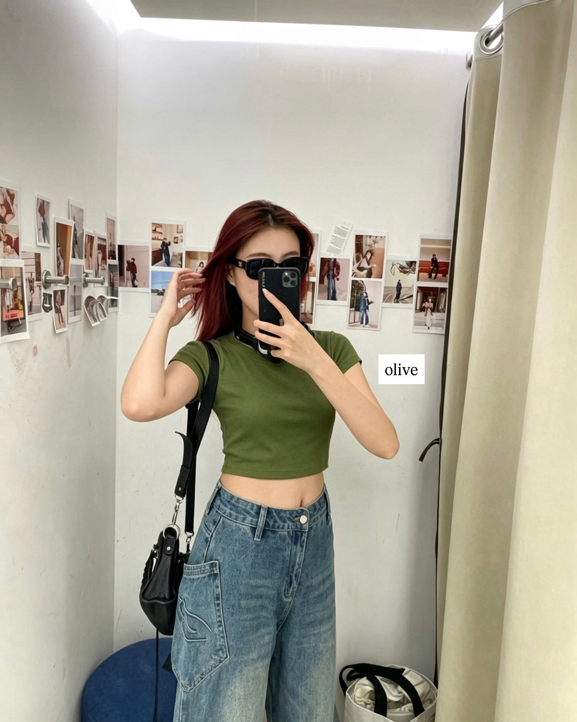 CK-cut Baby Crop-top Premium Knit