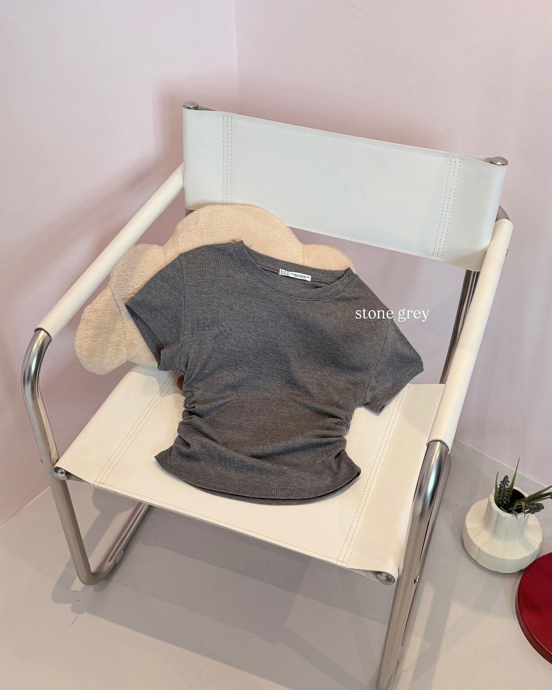 LAST * LULE Skinny-Curve Basic Tops