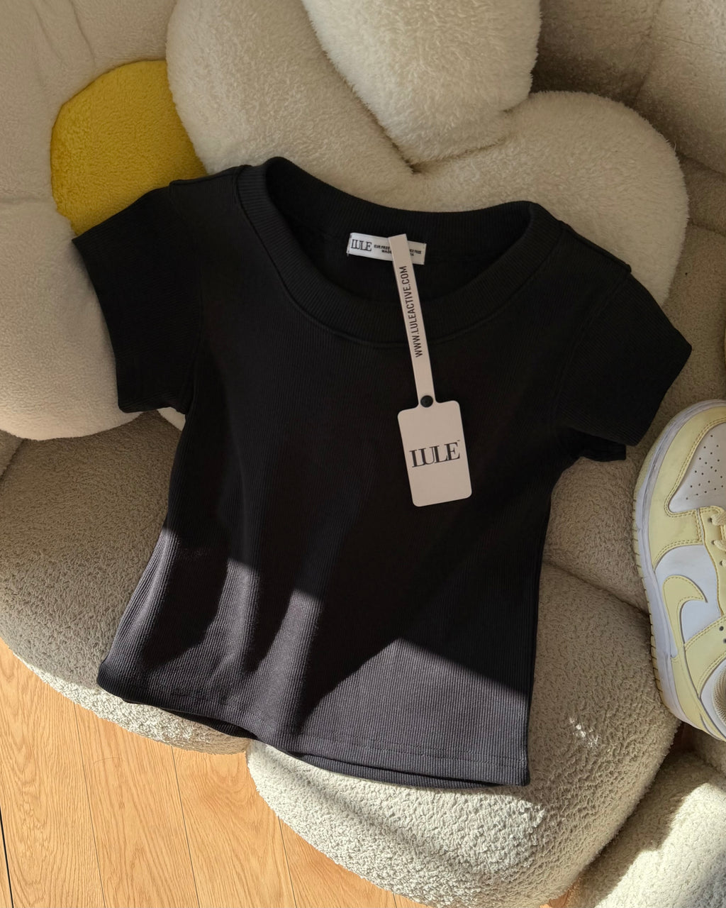 GET-LULE CK Baby Fit Rib Knit Tee