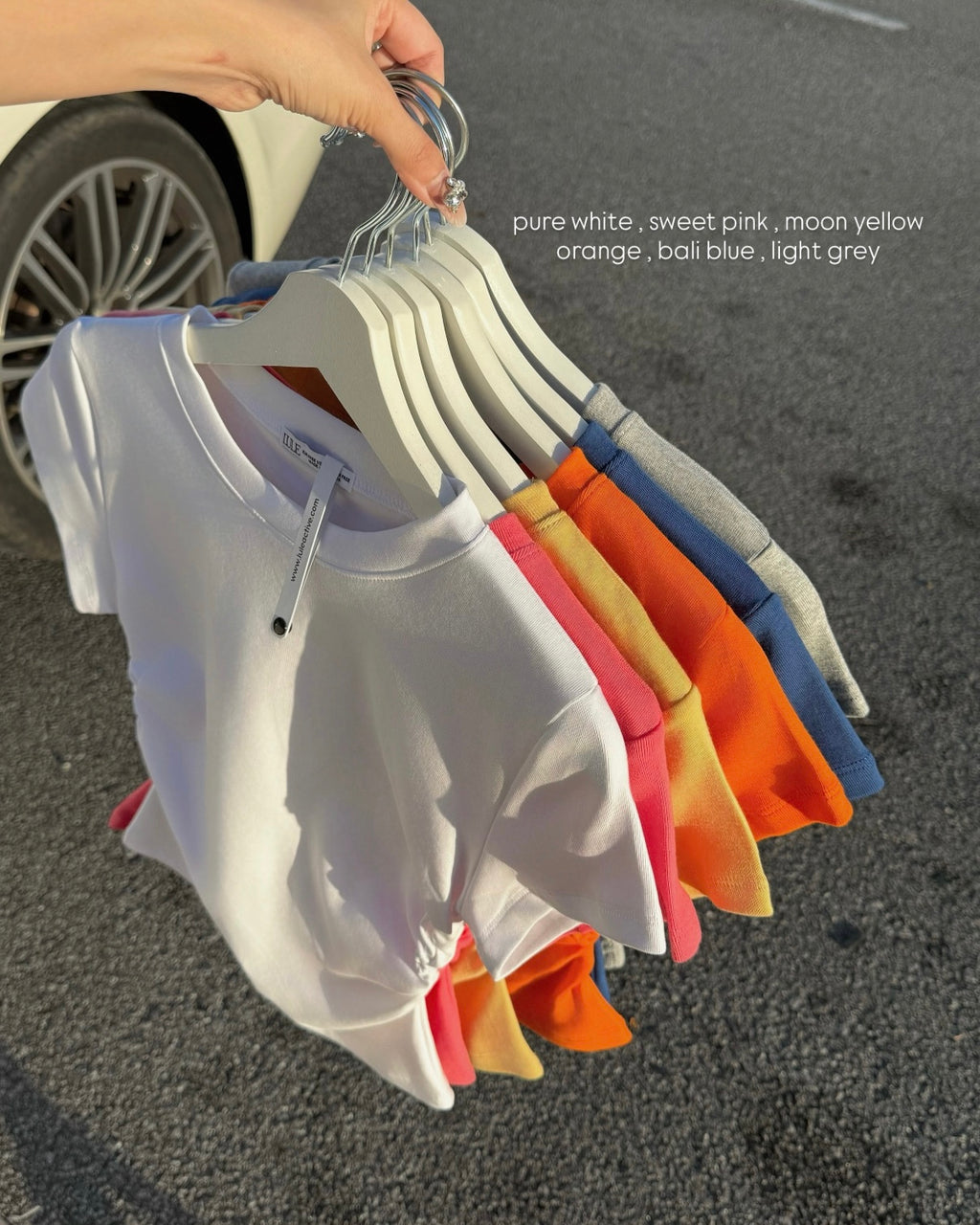 LULE Basic Skinny Curve Tops