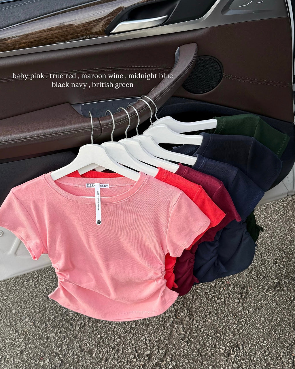 LULE Basic Skinny-Curve Tops