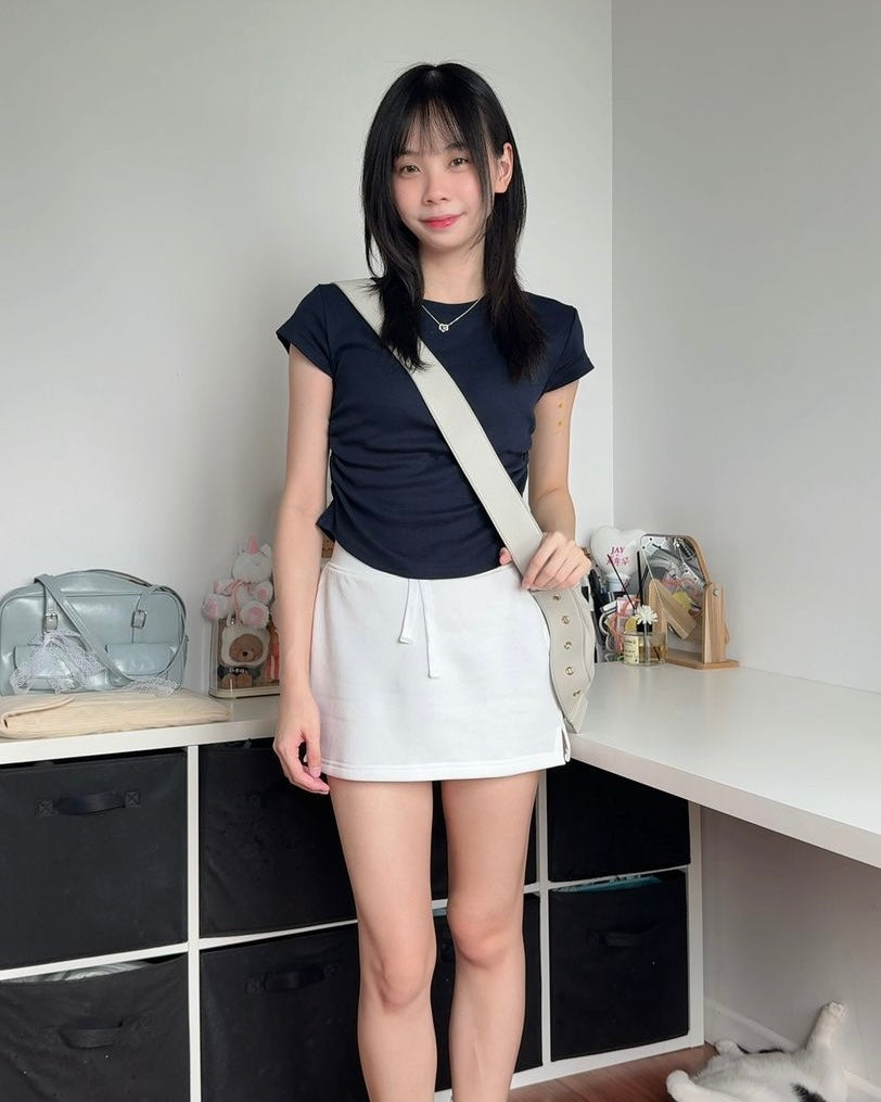 LULE Basic Skinny Curve Tops