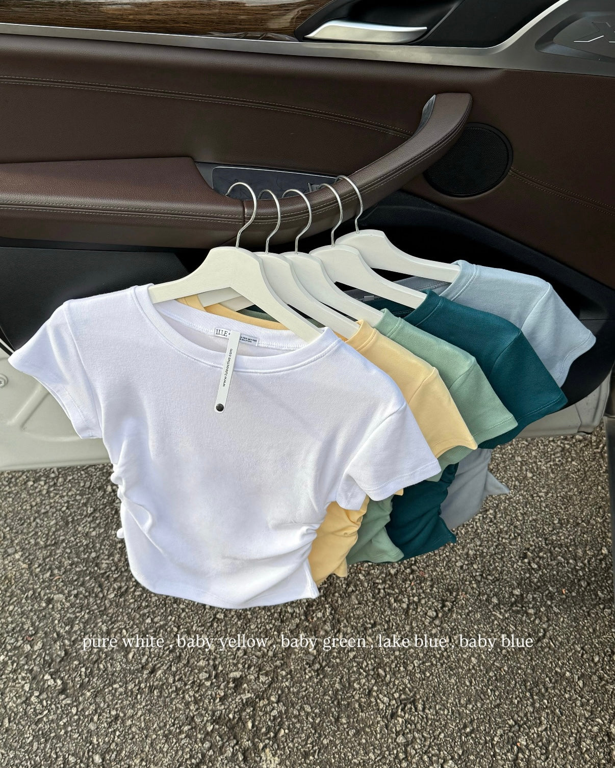 LULE Basic Skinny-Curve Tops