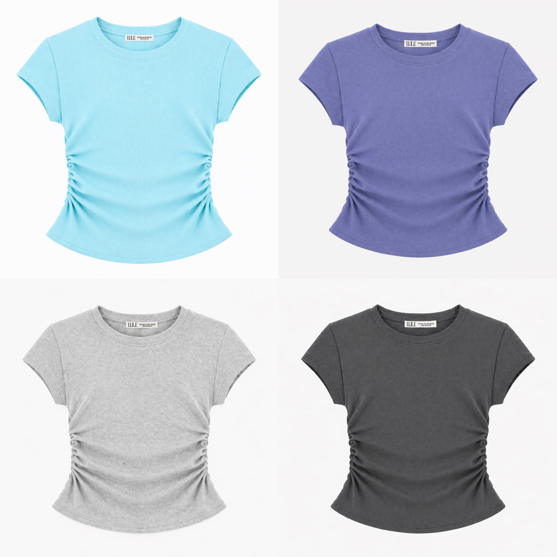 LULE Basic Skinny Curve Tops