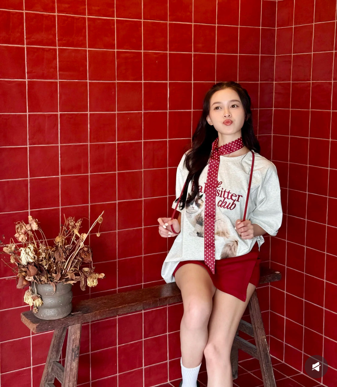 🔥 LULE High Waist Side-Split Skort