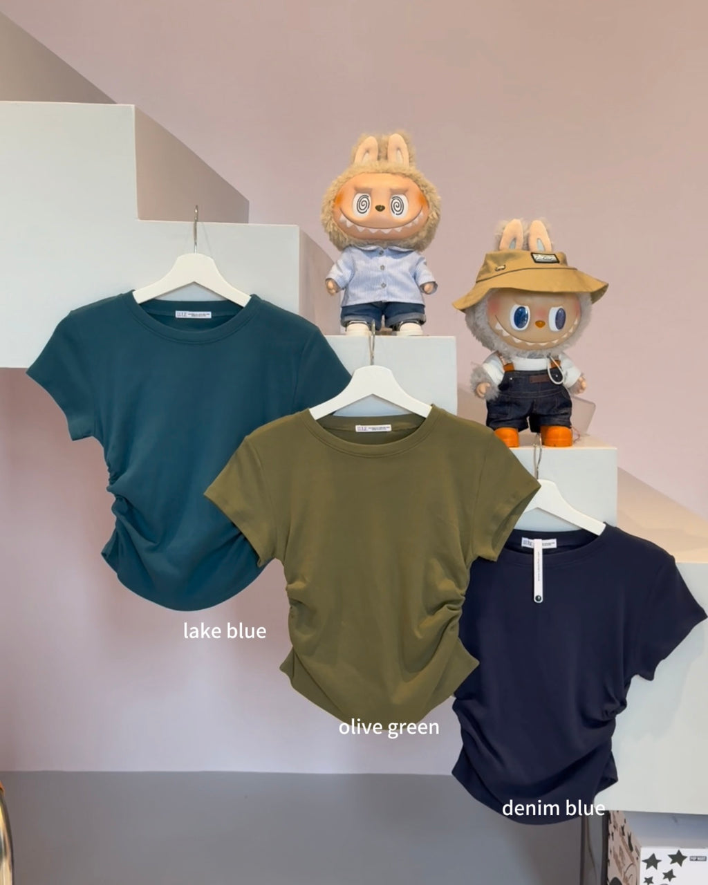 LULE Basic Skinny-Curve Tops