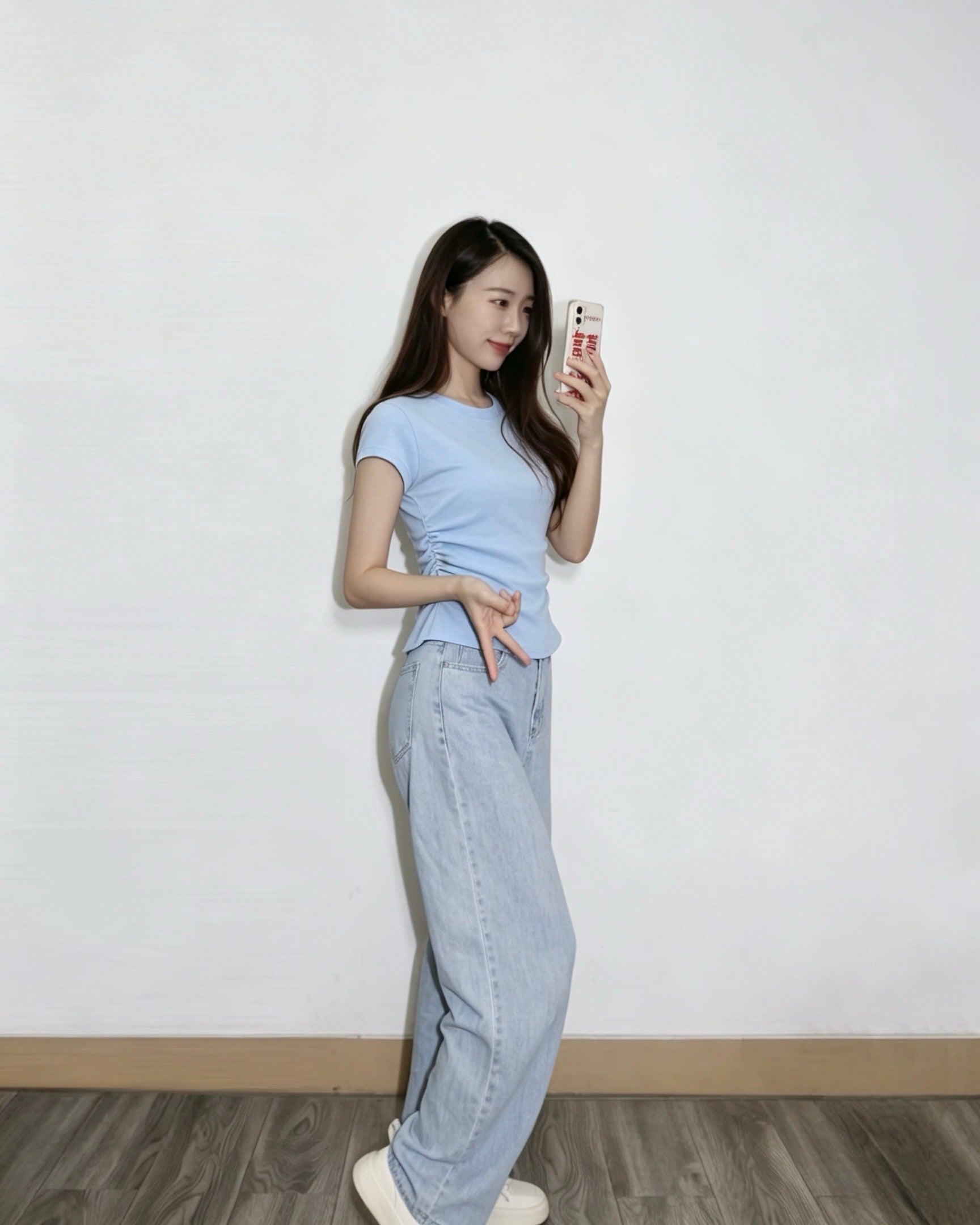 LULE Basic Skinny Curve Tops