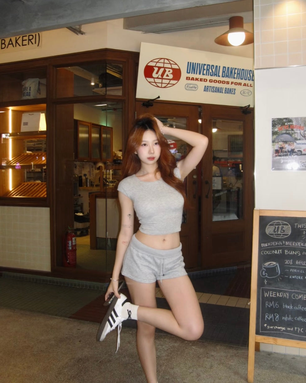 LULE Basic Zara Batwing Tee