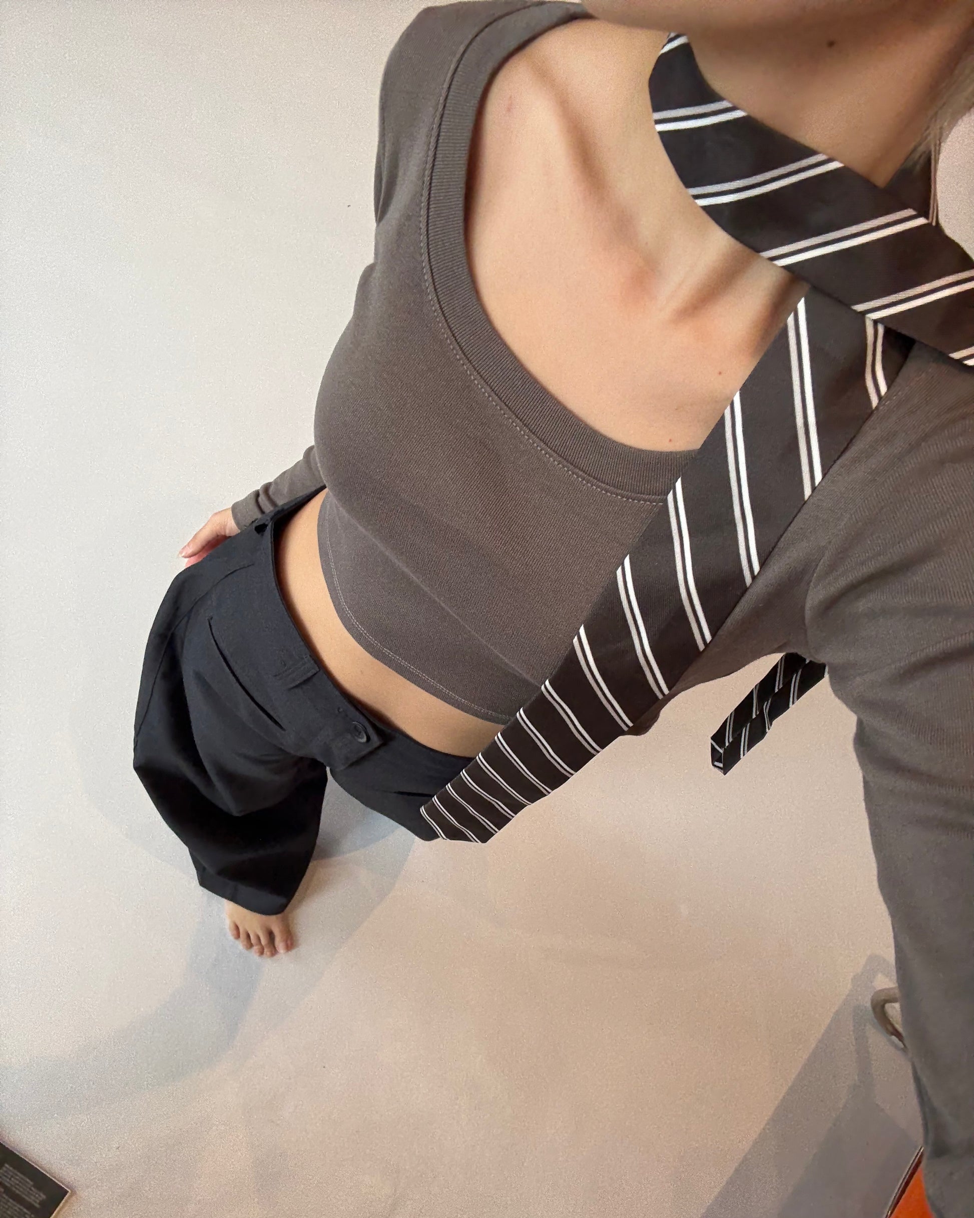 LULE U-LongSleeve Basic Tops