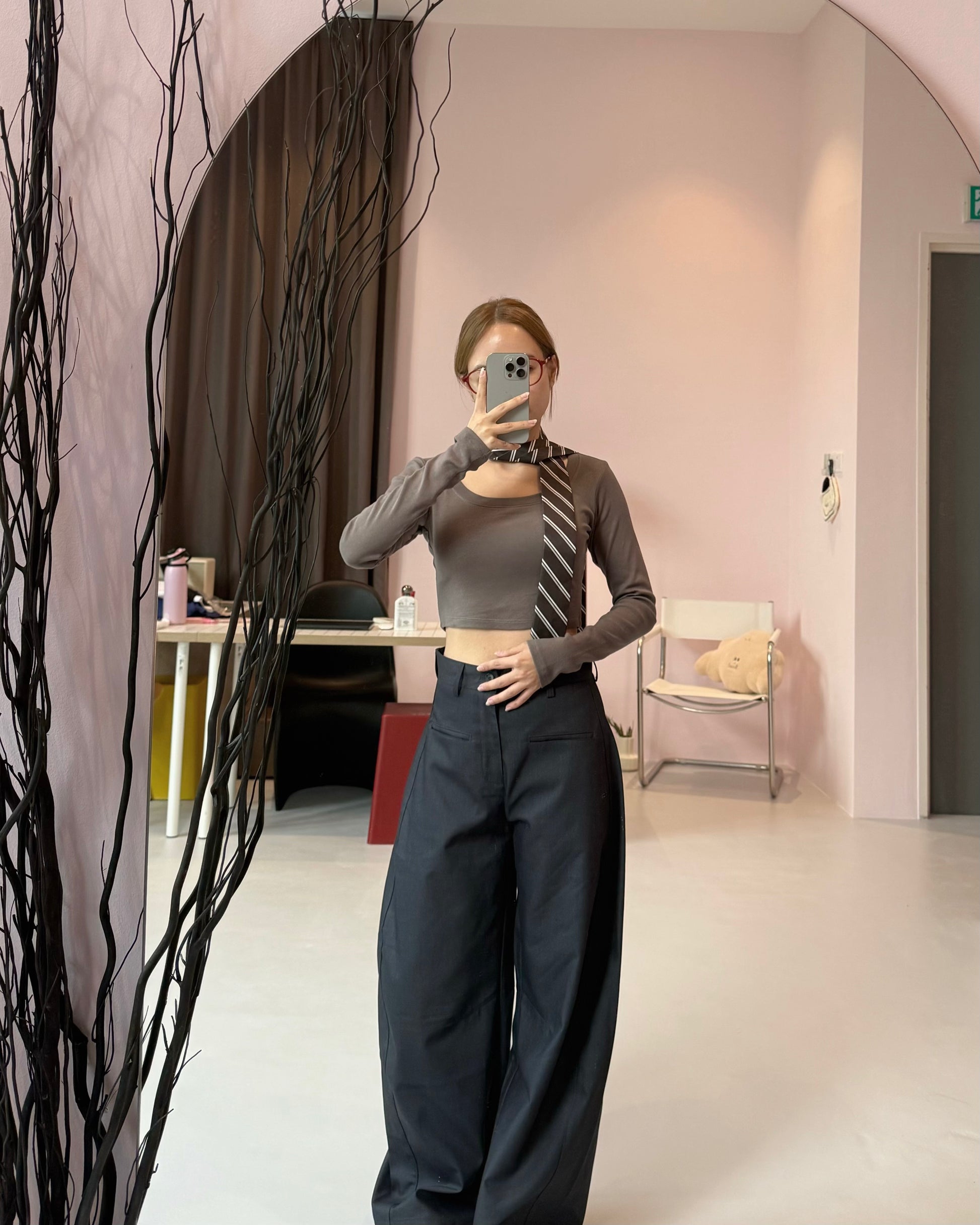 LULE U-LongSleeve Basic Tops