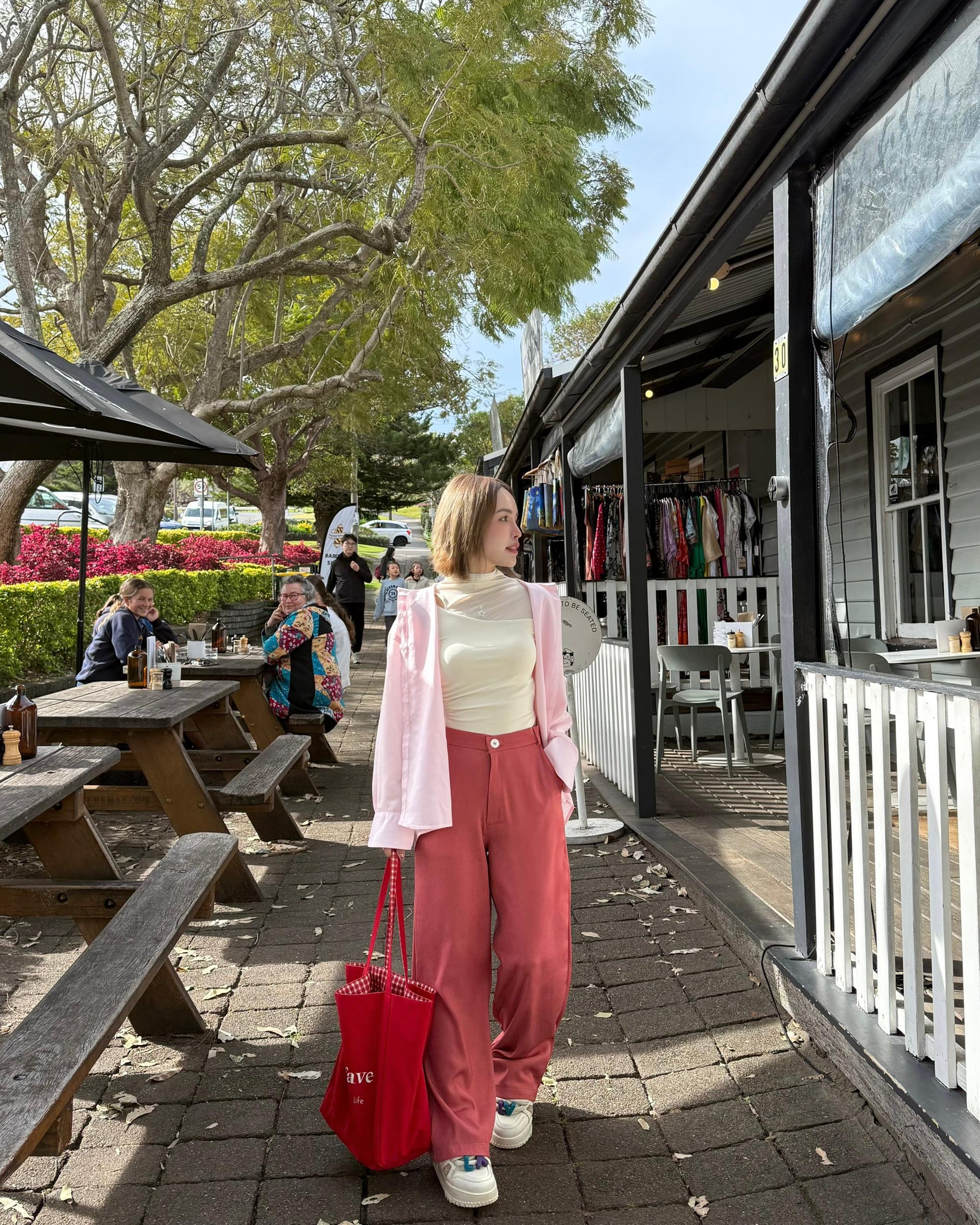 Get-LULE Tall High Wide Leg Trousers