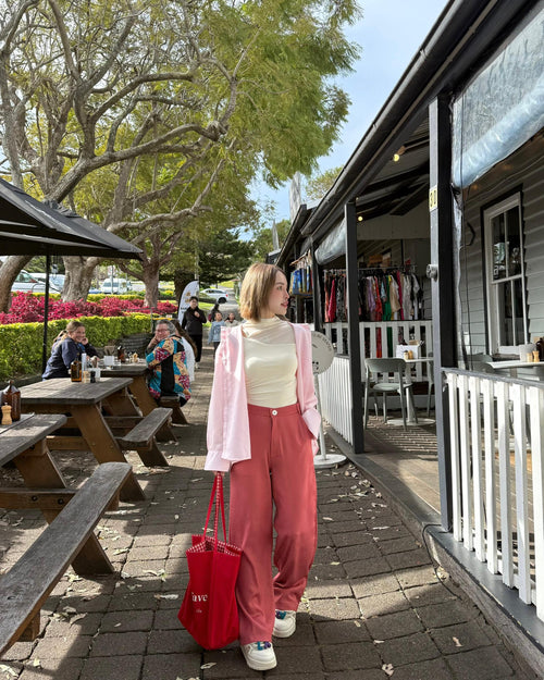 Get-LULE Tall High Wide Leg Trousers