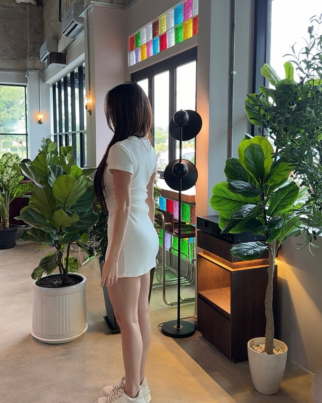 LULE CK-cut Premium Skinny Dress