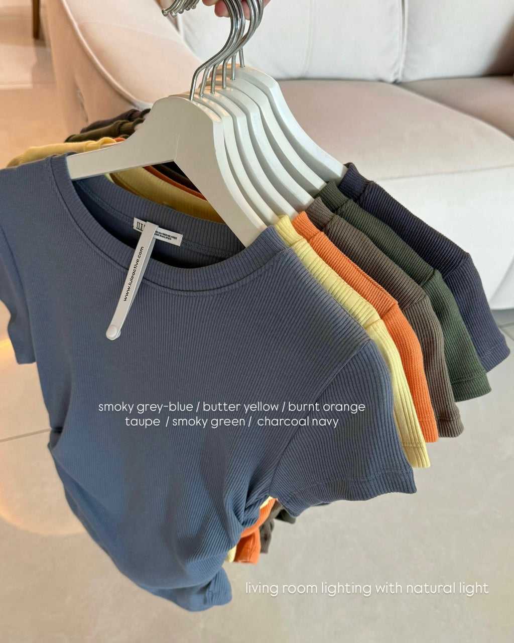 4 FOR 60 { new } SkinnyCurve Cotton Spandex Rib-Knit Tee