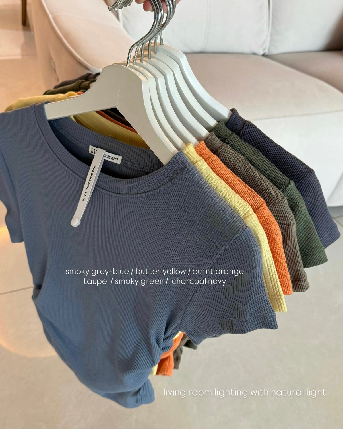 4 FOR 60 { new } SkinnyCurve Cotton Spandex Rib-Knit Tee