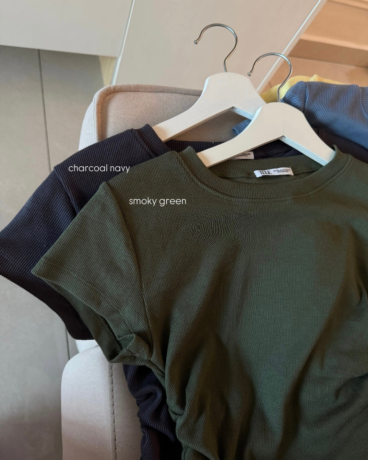 4 FOR 60 { new } SkinnyCurve Cotton Spandex Rib-Knit Tee