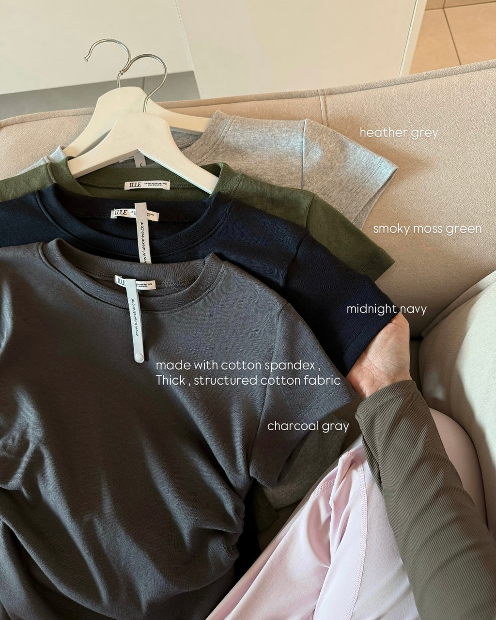 4 FOR 60 { new }  Skinnycurve cotton spandex basic tee