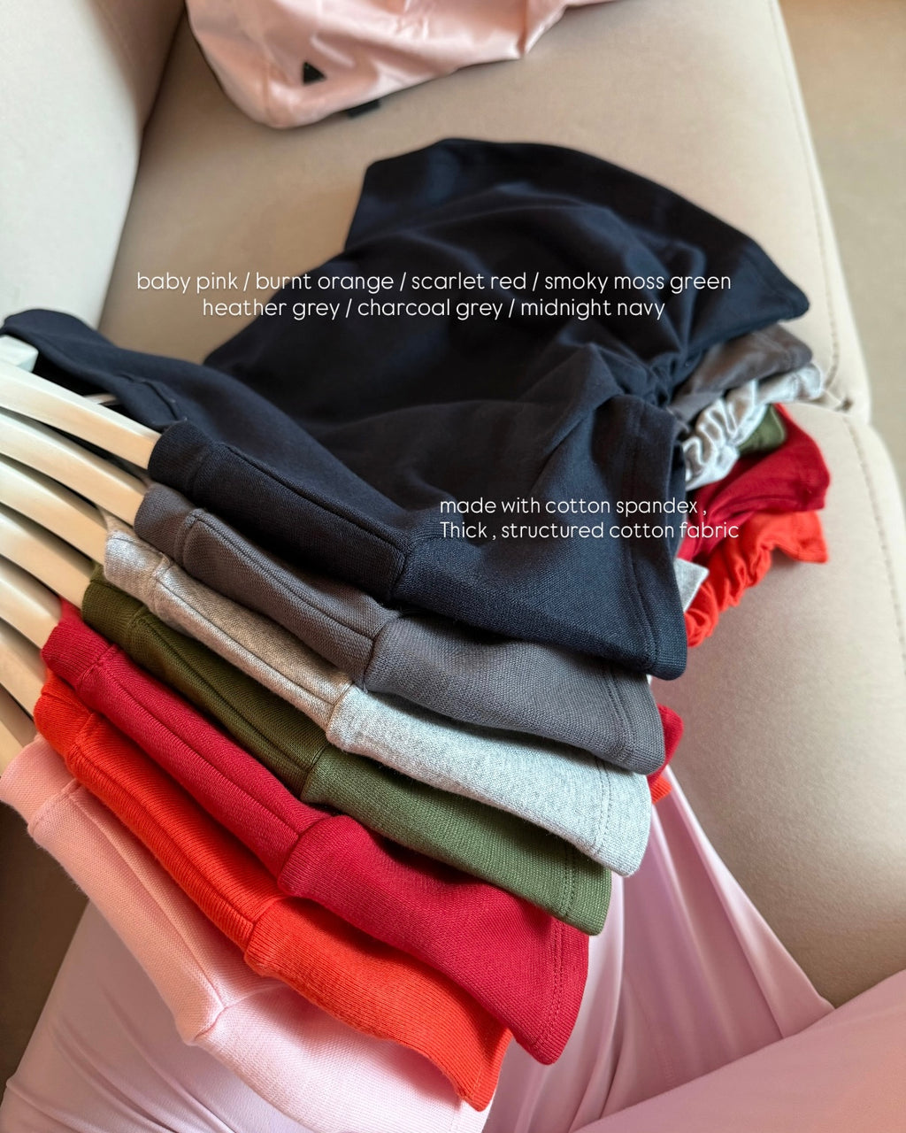 4 FOR 60 { new }  Skinnycurve cotton spandex basic tee